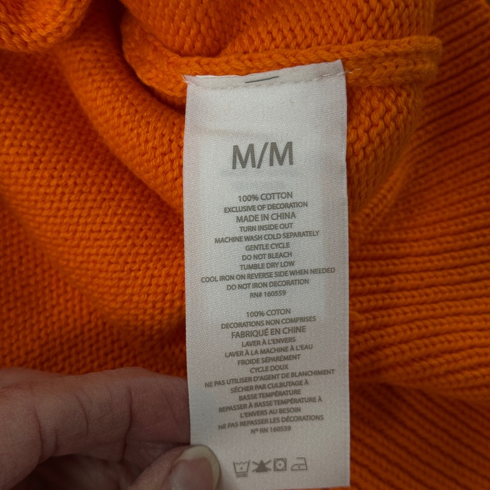 WEAR by Erin Andrews Tennessee Volunteers Lace-Up Sweater NWT M - Picture 7 of 9